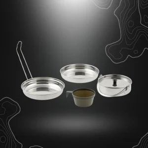 SET CUISINE ACIER INOXYDABLE 5 PIECES | MFH