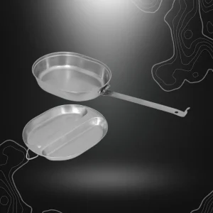 VAISSELLE US ACIER INOXYDABLE 2 PIECES | MFH