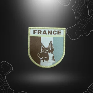 PATCH FRANCE CHIEN DESERT