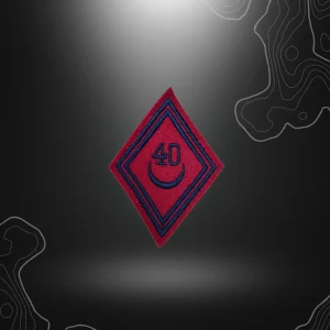 PATCH LOSANGE D'ARME 40 RA