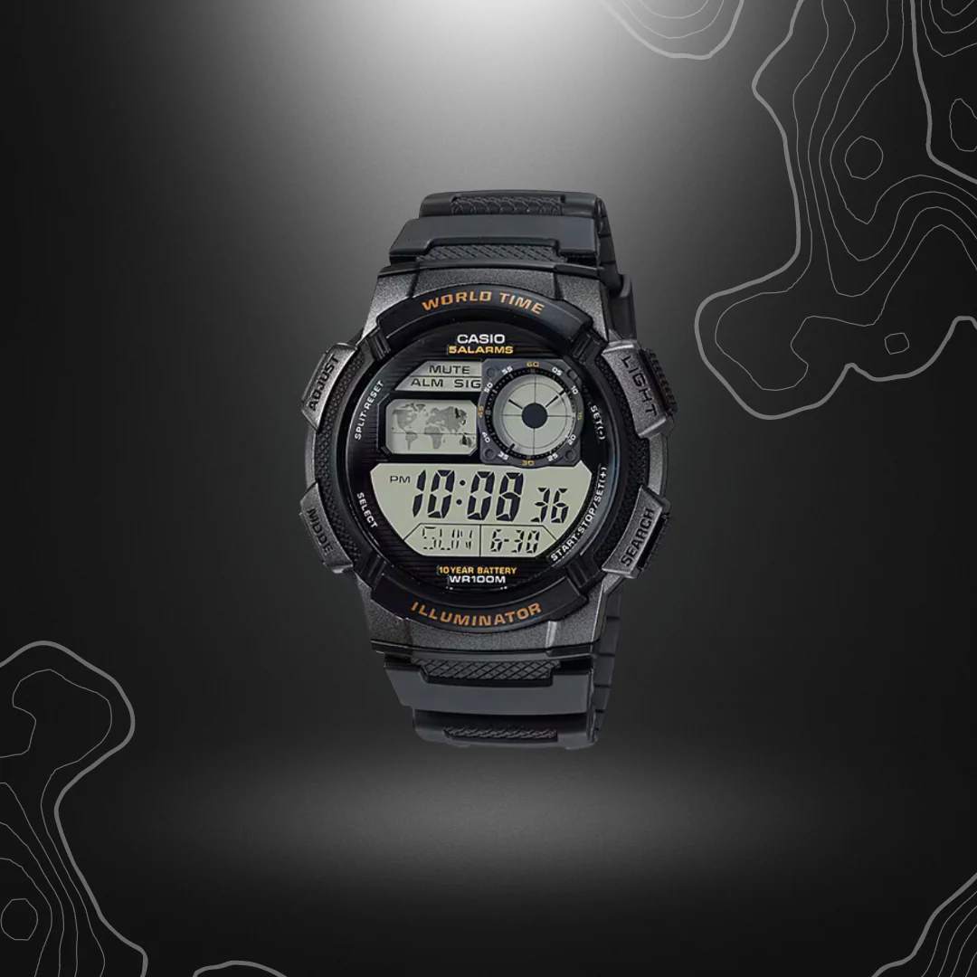 MONTRE COLLECTION AE-1000W-1AVEF NOIRE | CASIO
