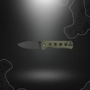 COUTEAU FOLDER CANARY OLIVE GREEN | QSP