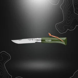 COUTEAU PLIANT N°08 BAROUDEUR INOX KAKI | OPINEL