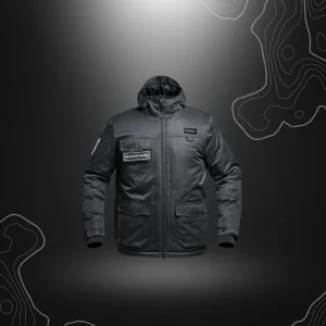 BLOUSON HARDSHELL SÉCU-ONE WF 150 FLAP SECURITE PRIVEE NOIR | A10 EQUIPMENT