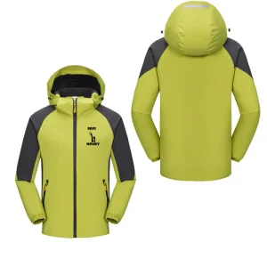 Sweat imperméables SEIGNEURY à capuche unisexe, printemps automne, hiver