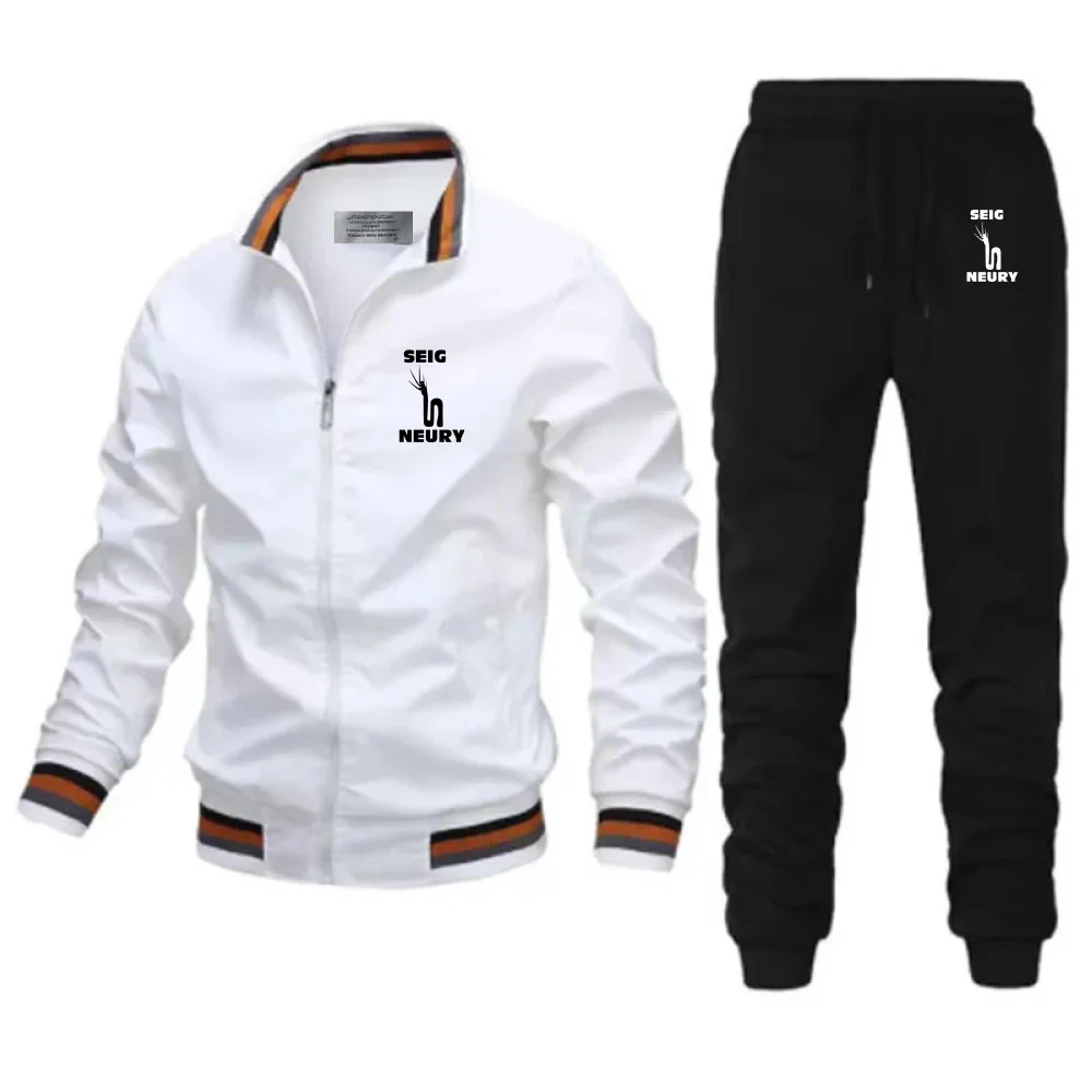 Jogging SEIGNEURY Aviateur 2025 – Ensemble Veste Légère Zippée Polyester – Unisexe – Image 5