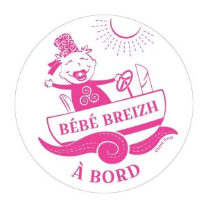 Autocollant Bébé Breizh Fille