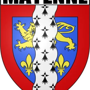 Autocollant Blason Mayenne