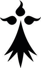 Autocollant Breton Hermine Noire