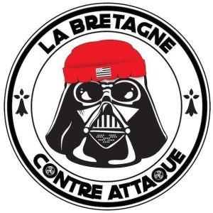 Autocollant Breton La Bretagne Contre Attaque