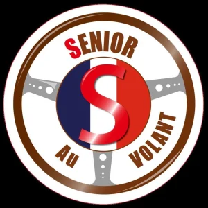 Autocollant Conducteur Sénior au Volant (France)