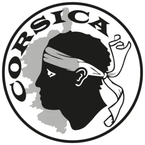 Autocollant Corsica Rond