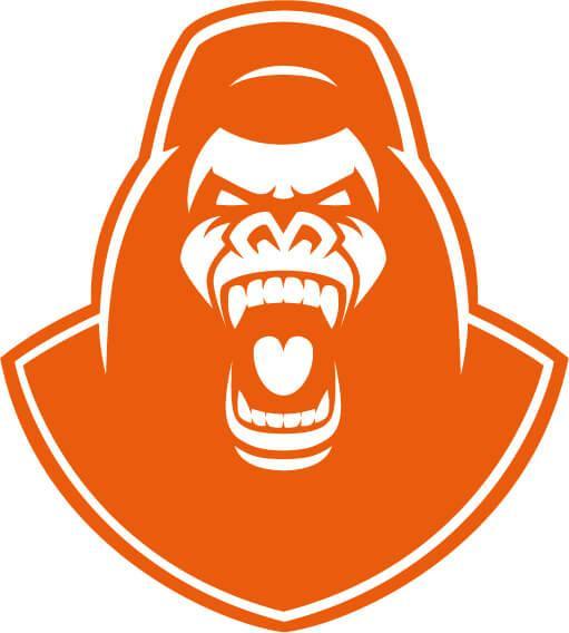 Autocollant Tête de Gorille en Colère – Image 4