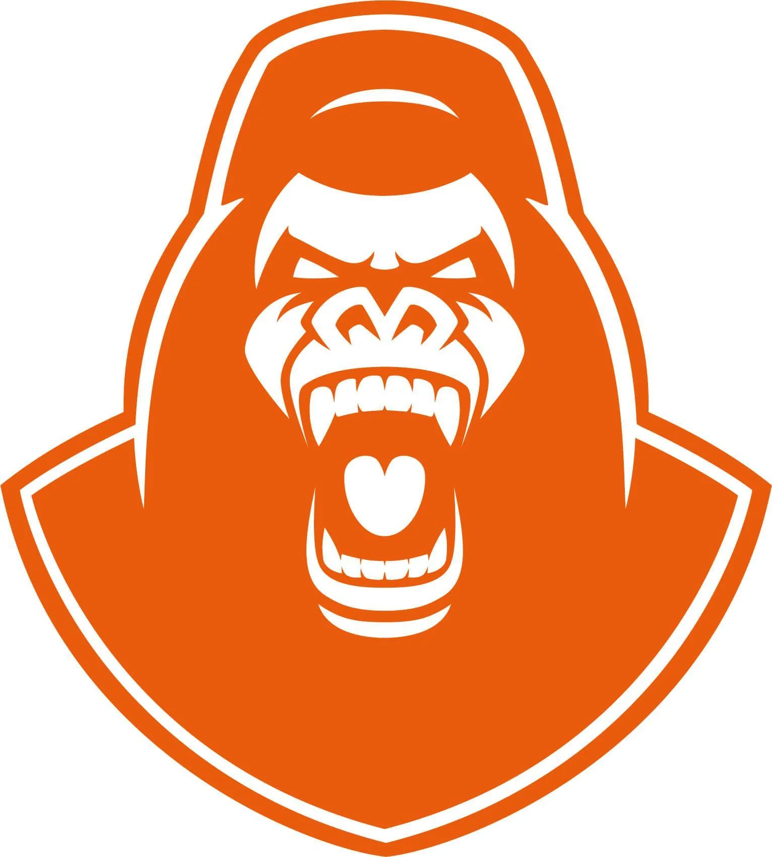 Autocollant Tête de Gorille en Colère – Image 8