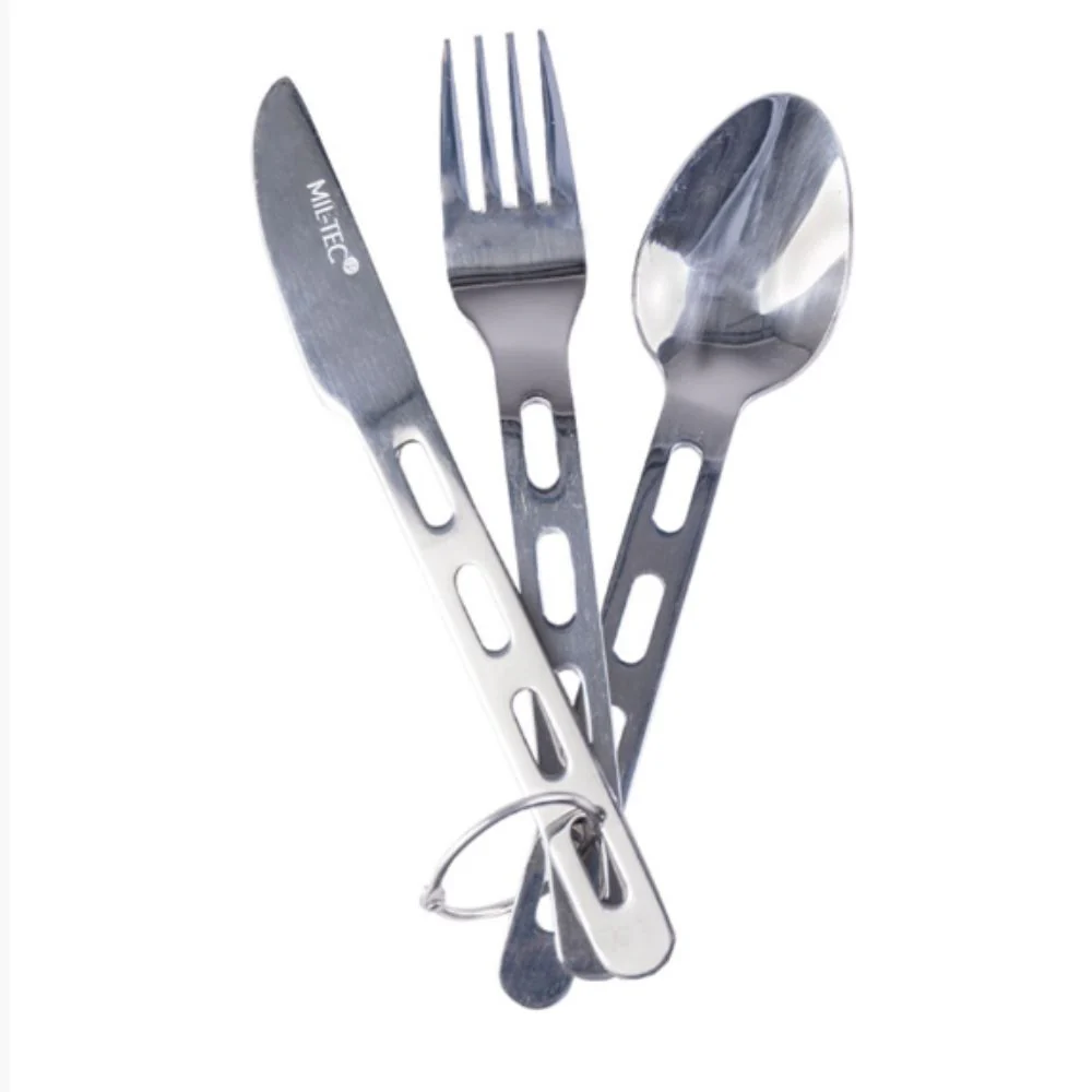 COUVERTS ALU PORTE CLEF X3 - MILTEC – Image 2