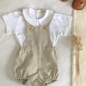 Body manches courtes avec col claudine