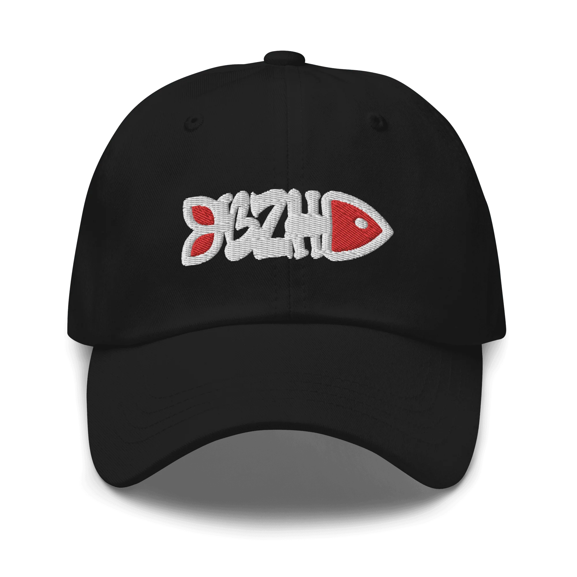 Casquette Fish BZH Blanc & Rouge – Image 3