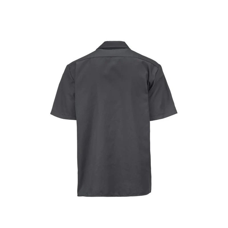 Chemise Homme Dickies Work Shirt GREY - Manches Courtes, Style Élégant et Décontracté – Image 3