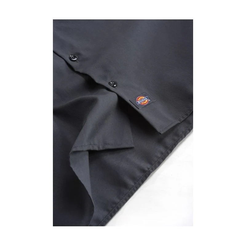 Chemise Homme Dickies Work Shirt GREY - Manches Courtes, Style Élégant et Décontracté – Image 4