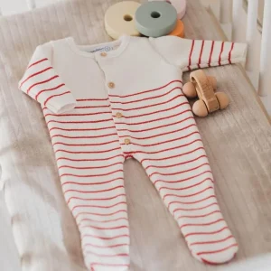 Combinaison à pieds – Collection «Petits Marins»
