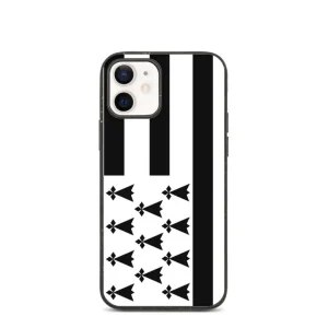 Coque biodégradable iPhone Drapeau Breton