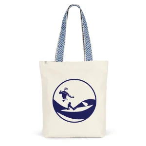Tote bag Ethnique - Coton BIO - 38 x 42 cm - Stand up paddle H