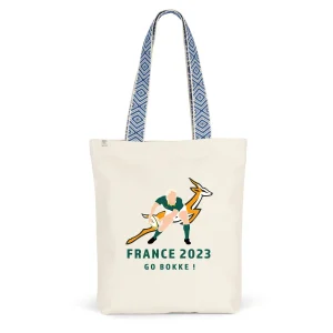 Totebag ethnique - Coton recyclé - Springboks
