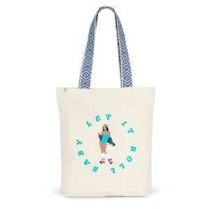 Tote bag Ethnique - Coton recyclé - Let it roll baby