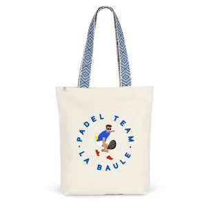 Tote bag Ethnique - Coton recyclé - Padel Team La Baule