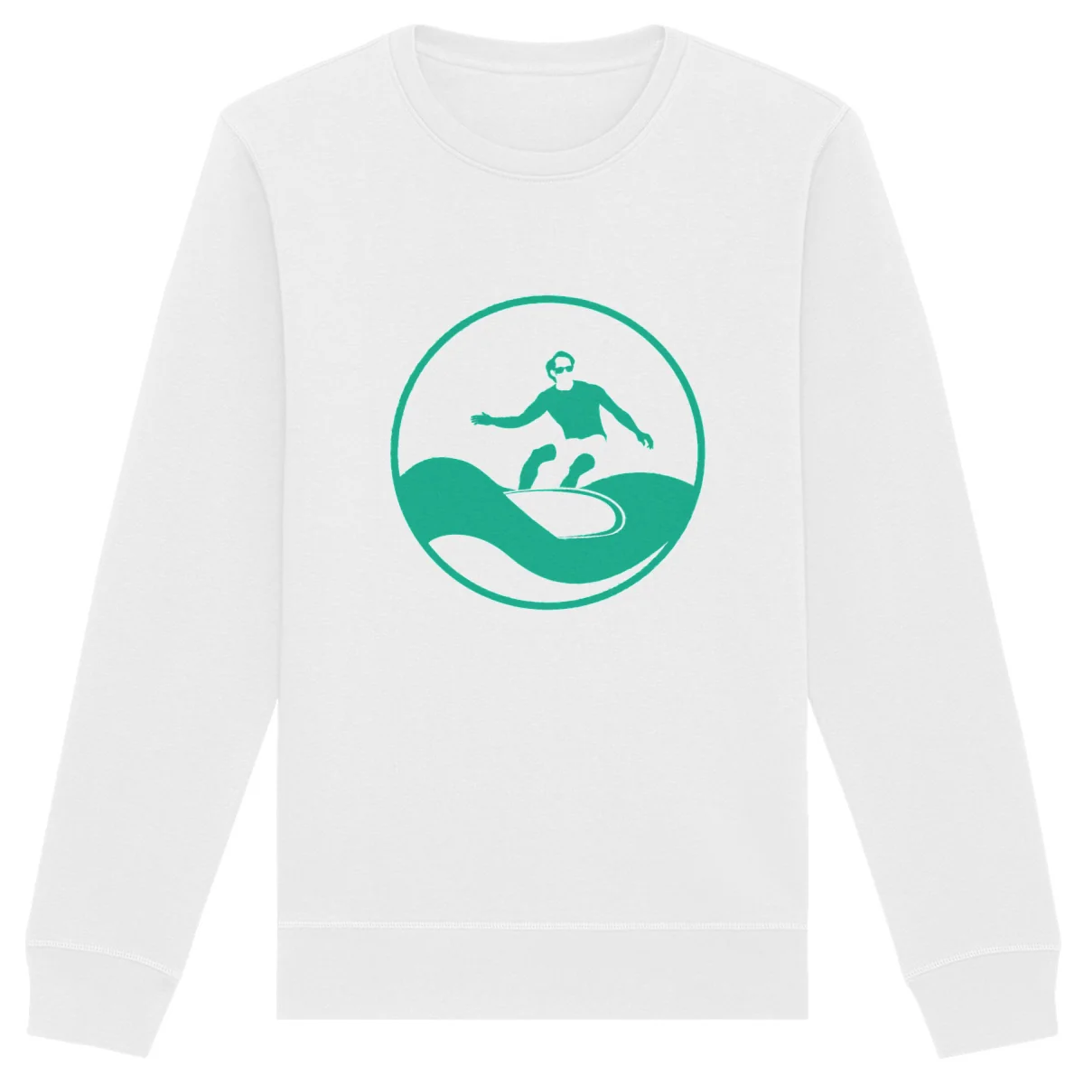 Sweatshirt Homme - Léger - Coton BIO - Surf H – Image 2