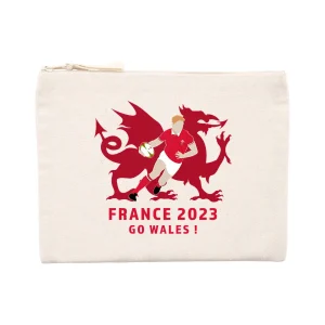 Pochette zippée - Coton recyclé - Wales