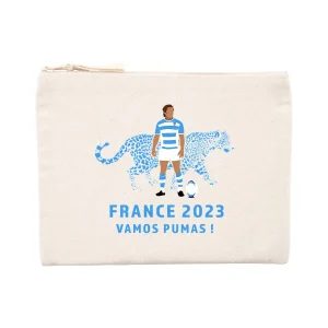 Pochette zippée - Coton recyclé - Pumas