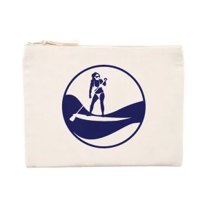 Pochette zippée - Coton recyclé - 21,5 x 16 cm - Stan up paddle W