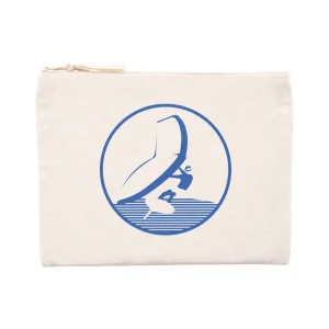 Pochette zippée - Coton recyclé - 21,5 x 16 cm - Wingfoil H
