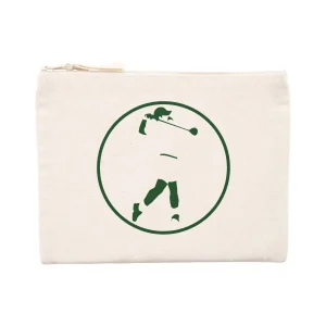 Pochette zippée - Coton recyclé - 21,5 x 16 cm - Golf H
