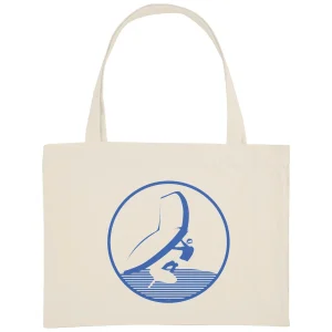 Grand Shopping bag - Épais - Coton recyclé - 49 x 37 cm - Wing foil H