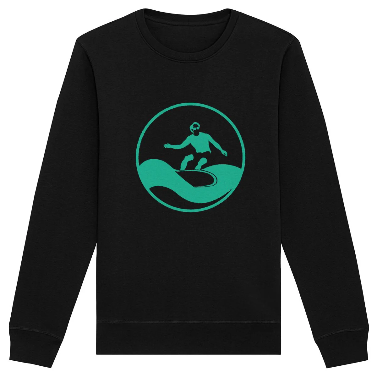 Sweatshirt Homme - Léger - Coton BIO - Surf H – Image 3