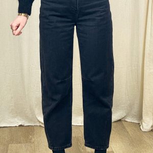 Jean Brandy Oraije – Coupe balloon noir délavé