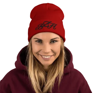 Bonnet brodé BZH Coeur - Le bonnet breton parfait