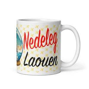 Mug Blanc Nedeleg Laouen Joyeux Noël