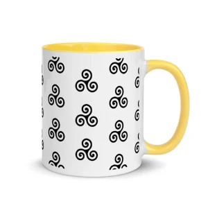 Mug Breton à Intérieur Coloré Triskell