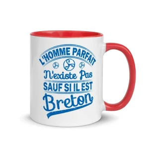 Mug Breton L'homme Parfait n'existe pas