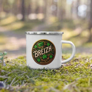 Mug émaillé Saint Patrick Breizh