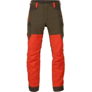 Pantalon de traque homme wildboar pro orange vert Harkila