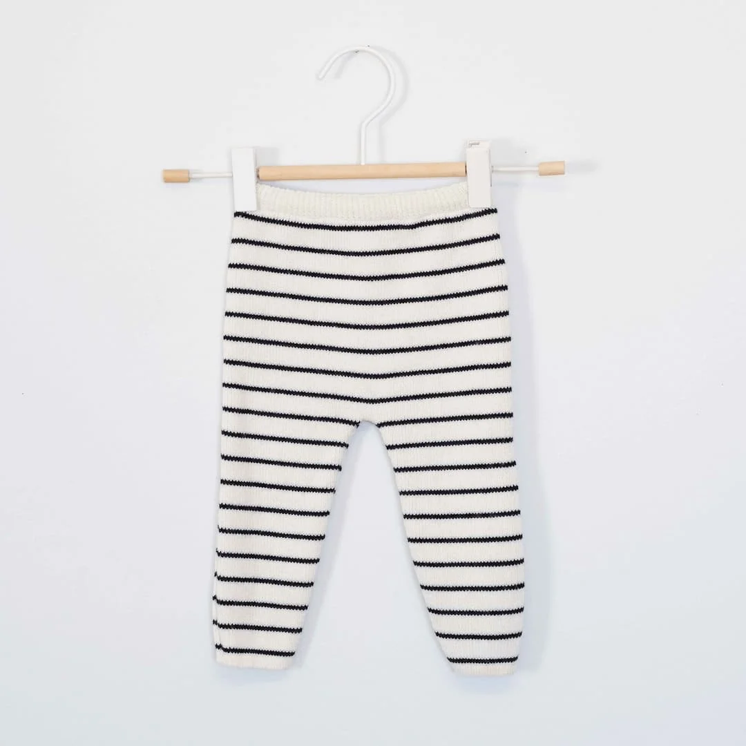 Pantalon en laine mélangée – Collection «Petits Marins»