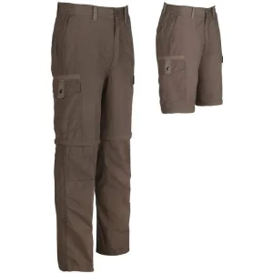 Pantalon homme guernsey transformable marron Idaho