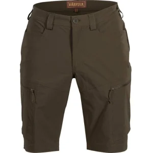 Short de chasse homme trail kaki Harkila
