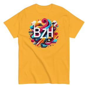 T-shirt Breton unisexe BZH Art Numérique