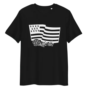 T-shirt Drapeau Breton Flottant Breizh