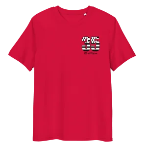 T-shirt Unisexe “35 Ille et Vilaine” Drapeau Breton Coeur et Dos